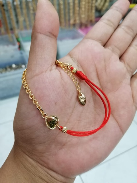 Gelang tangan wanita //gelang serut /perhiasan lapis emas //gelang tangan //gelang tali//gelang