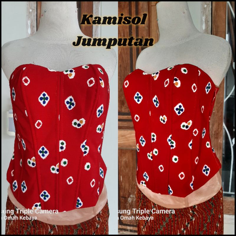 Kamisol /Korset Jumputan