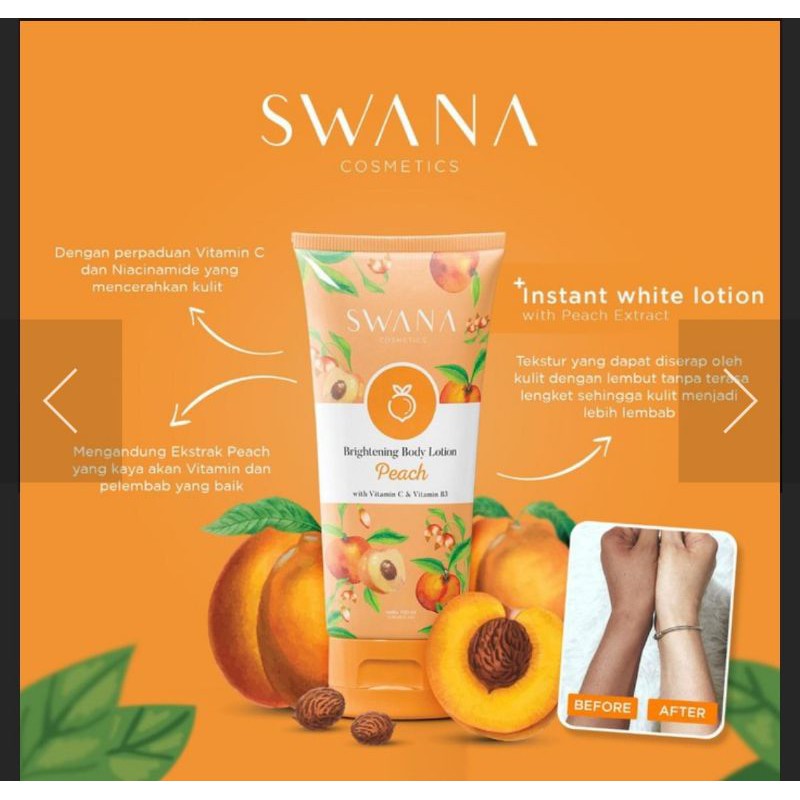 Body Lotion Peach Swana (PEACH SWANA)