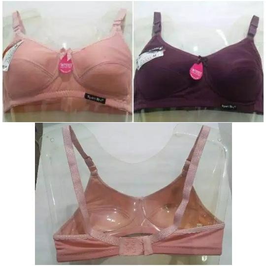 SPORT BRA SPORT BH WONDER/ WONDERLY BRA NON KAWAT PAKAIAN DALAM MIRIP BH QUEENIE