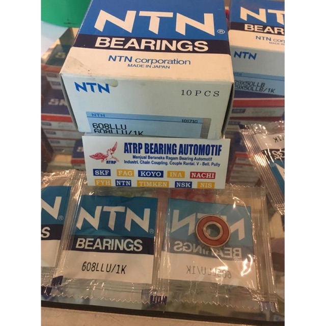 BALL BEARING 608 LLU 2RS NTN JAPAN