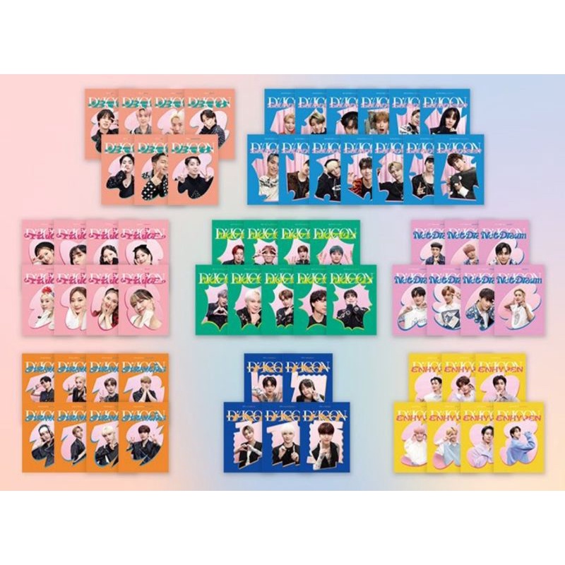 [ READY STOCK SEALED ] DICON D’FESTA MINI EDITION :  BTS SEVENTEEN TXT ENHYPEN STRAY KIDS NCT 127 NCT DREAM DFESTA 102