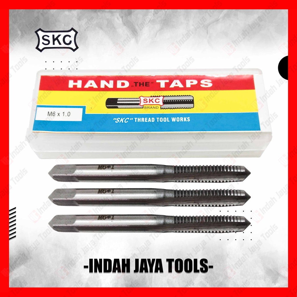 Hand Tap SKC M6 x 1.0 (3pcs)