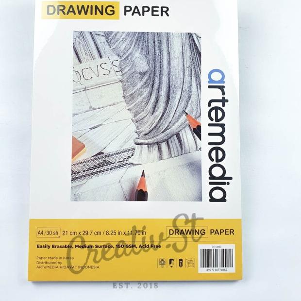 

Artemedia Drawing Book Sketch Book A4 30 Sheet