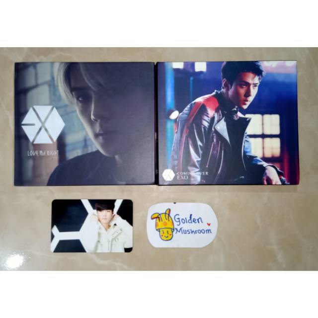 Exo album coming over love me right Sehun