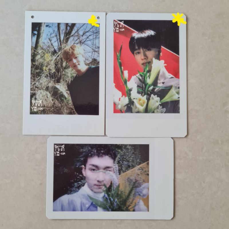 photocard pc sf9 youngbin zuho polaroid pola l'amitie photobook sg21 blooming lamitie official