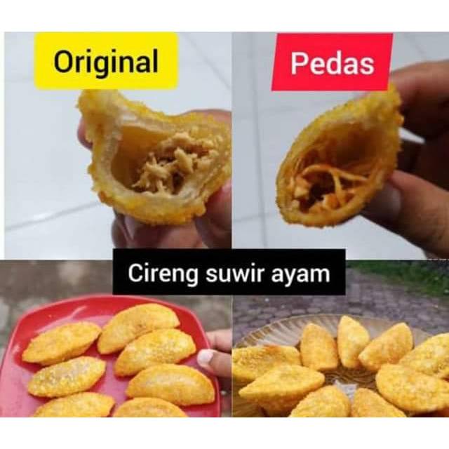 

Cireng Crispy ( Isi Ayam Suwir )