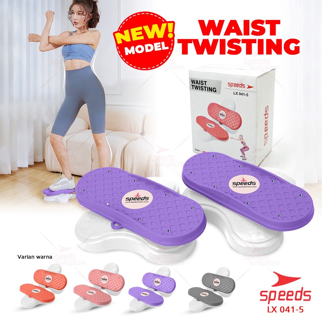 SPEEDS Waist Twisting Magnetic Alat Olahraga Fitness Pelangsing Perut Paha Pinggul Magnetic Trimmer 041-5