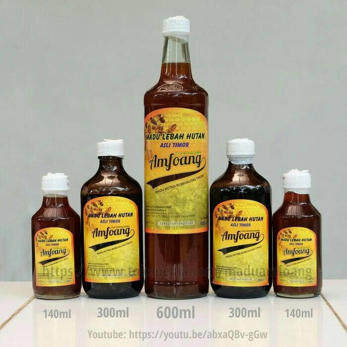 

Madu Lebah Hutan Asli Amfoang 600ml