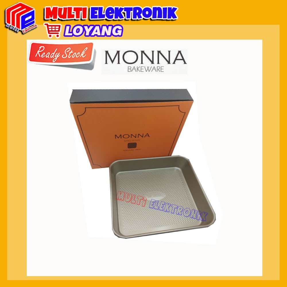 Loyang Square Pan Monna Bakeware - Loyang, Cetakan Kue