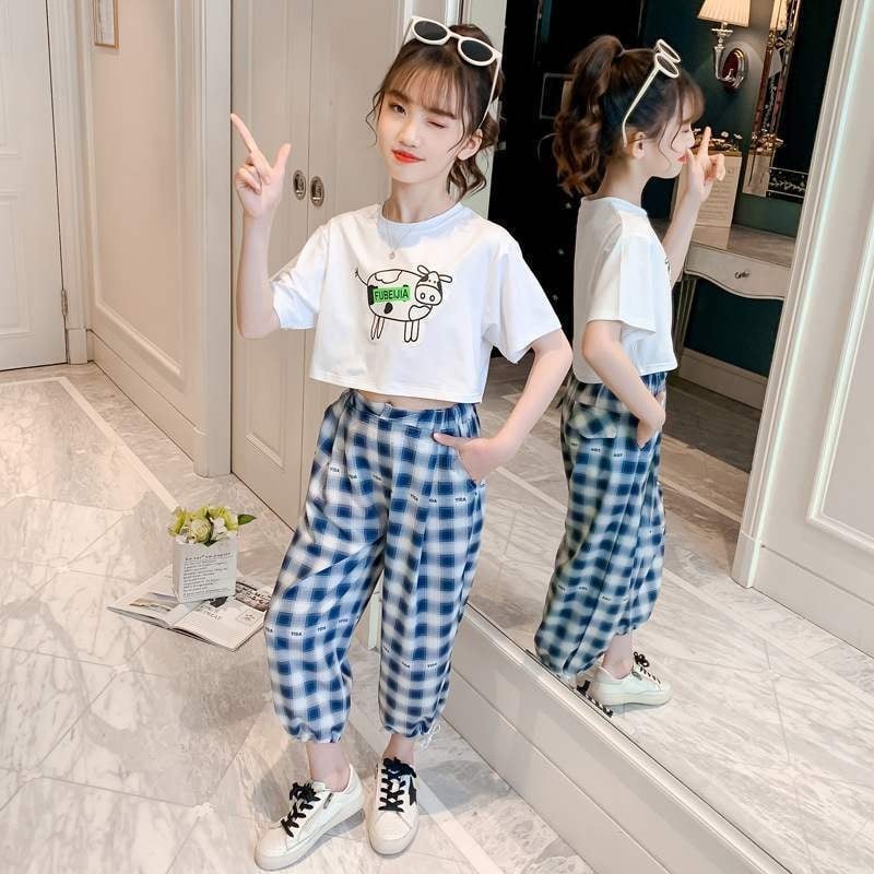 (COD) Baju Anak Perempuan Import / Setelan Anak Perempuan Import / Pakaian Anak Perempuan Import