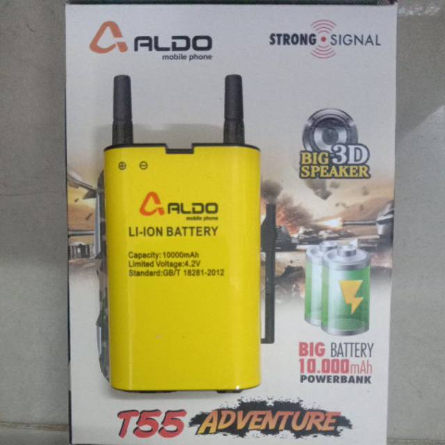 Baterai ALDO T55/ ALDO T88 /ALDO T99 ORIGINAL