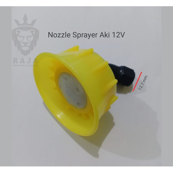 Nozzle kepala sprayer pompa hama elektrik 12v dc baterai