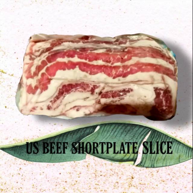 

US BEEF SHORTPLATE SLICE