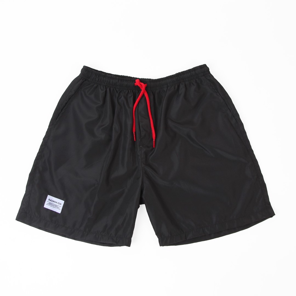 Raokin Celana Pendek Pria Boardshort Distro Black