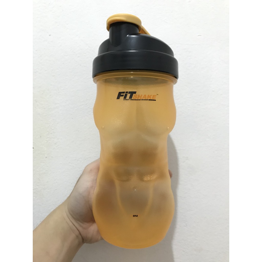 Fitshake Shaker Muscle Fitness Bottle Botol Minum Gym Tumbler