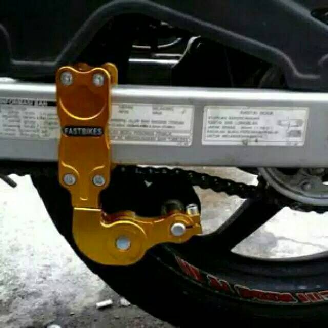 STABILISER/STABILIZER RANTAI FULL CNC UNIVERSAL/VIXION/TIGER/MEGAPRO/SATRIA FU/CB-150R DLL