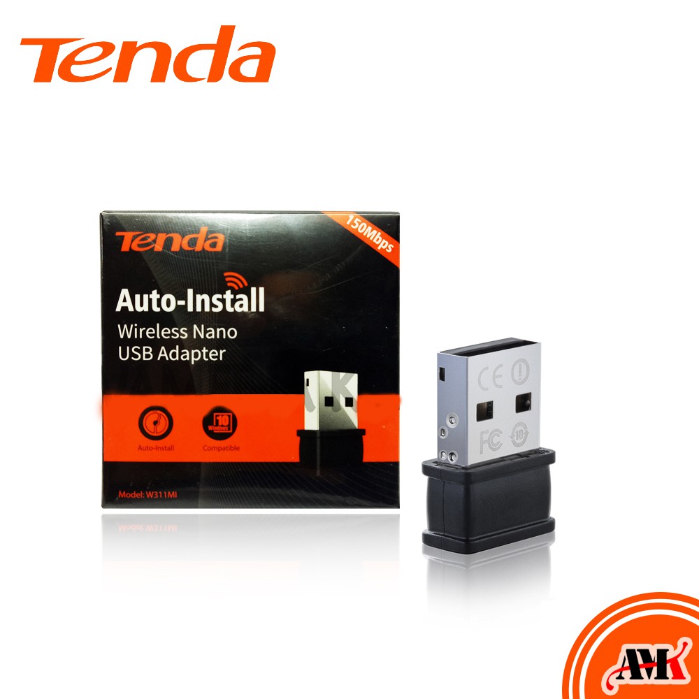 Tenda W311MI USB Wireless N150 Pico USB Adapter / Wireless Adapter W311MI Tenda USB Adaptor