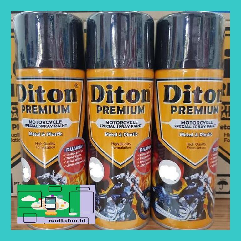

8Snhygs Cat Semprot Diton Premium 400Cc No 9180 Warna Silver Metallic 05Jhyts0