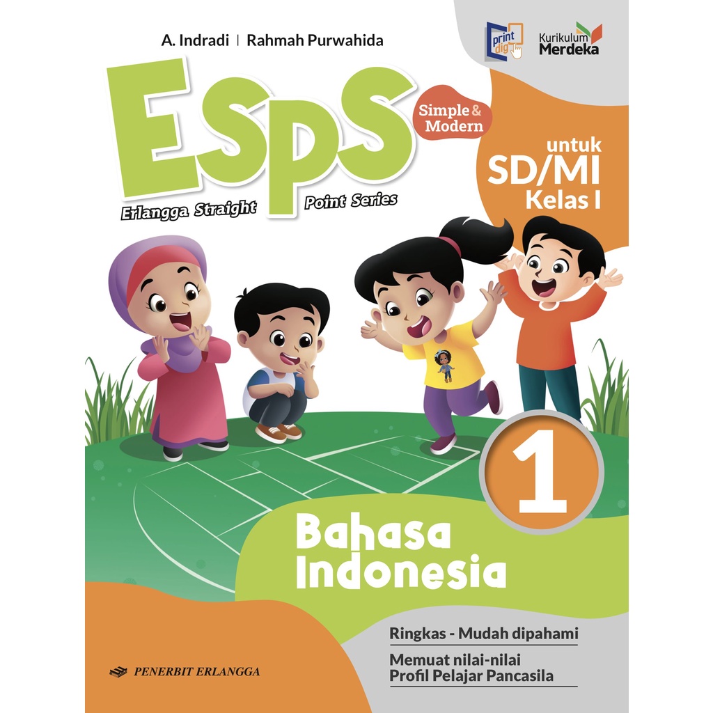 Jual BUKU ESPS B.INDONESIA SD/MI KELAS 1/KURIKULUM MERDEKA | Shopee