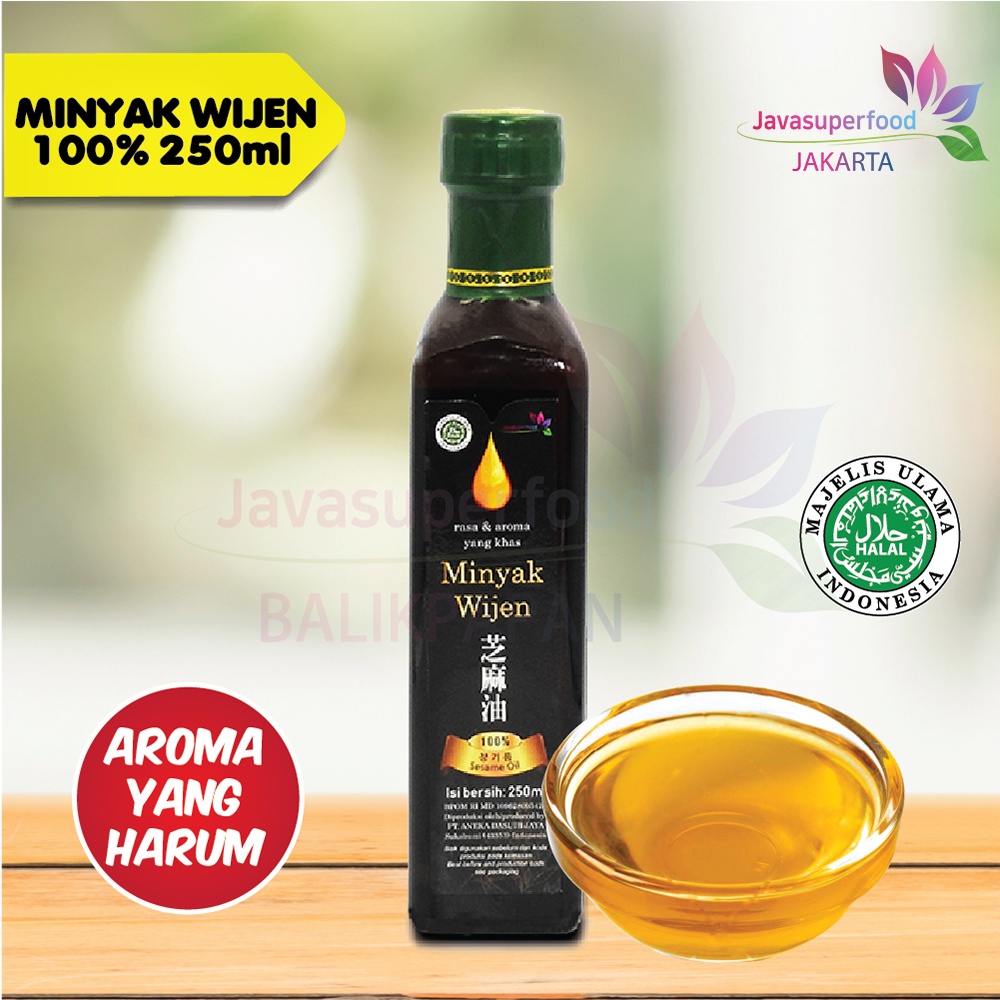 Minyak Wijen 100% 250 ML / SESAME OIL KOREA