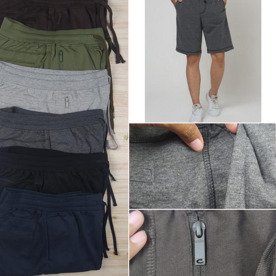 Oke Price.. COLE CELANA KOLOR PENDEK ORIGINAL COWOK PRIA BAHAN TEBAL MIX ZIPPER LAKI LAKI DEWASA PIN