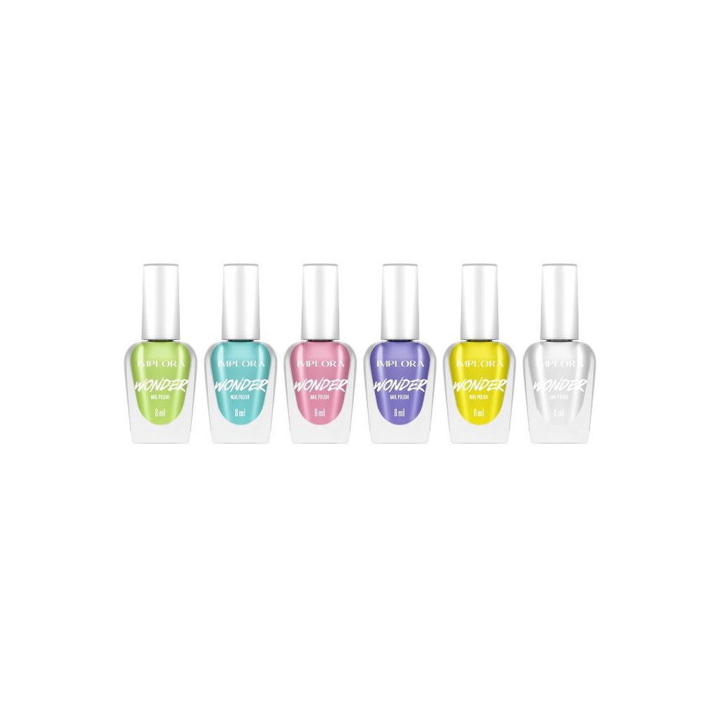 (CYBER) COD TERBARU IMPLORA NAIL POLISH / KUTEK IMPLORA / CAT KUKU TERBARU ORIGINAL 100%