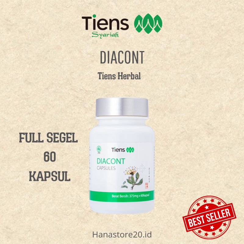 

Diacont capsule tiens | suplemen obat diabetes basah kering kencing manis penurun kadar gula