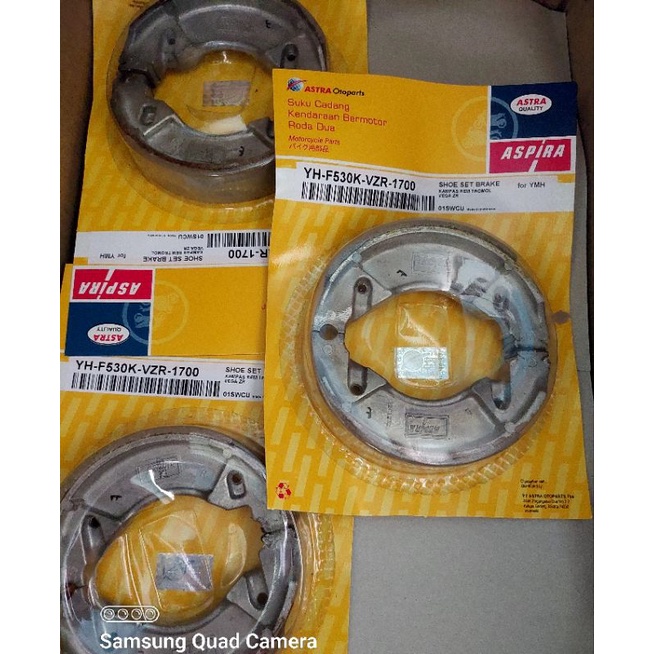 Kampas Rem Tromol Belakang Mio Vega Zr Jupiter Mx Mio m3 Ori Per 5 pcs