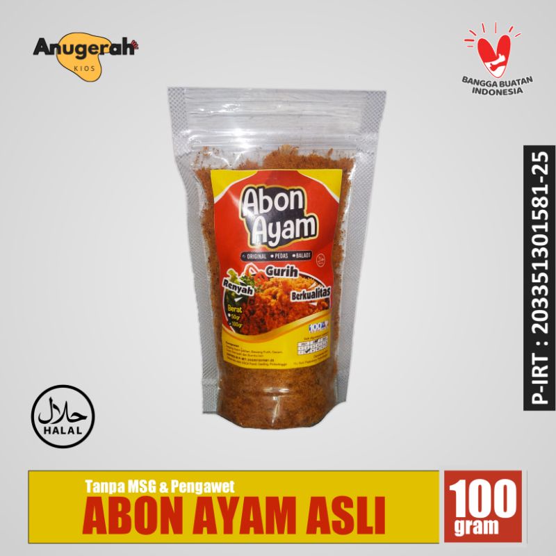 

Abon Ayam Asli 100gr