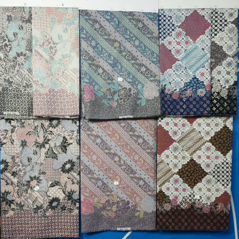 Kain Bahan Batik Halus Printing Meteran | ecer dan grosir tanah abang