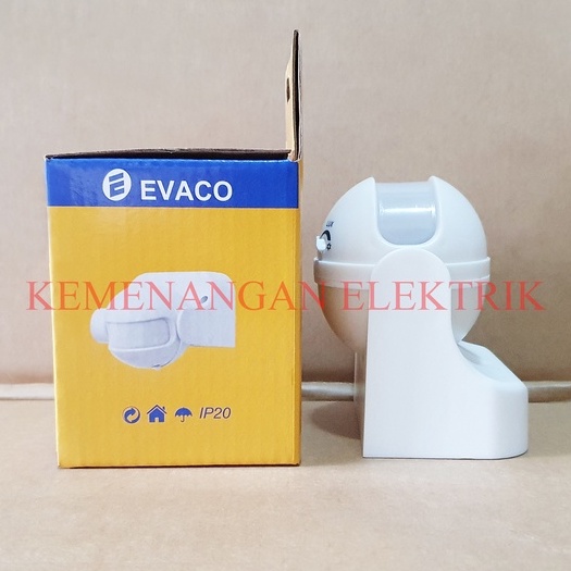 SAKLAR SENSOR GERAK / INFRARED MOTION SENSOR EVACO - RS8B