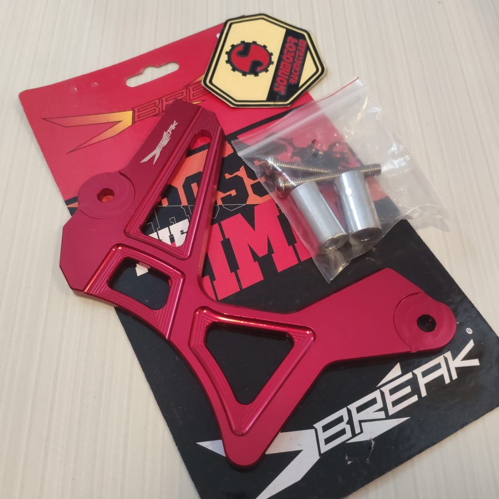 Cover Gear Depan / Front Sprocket Cover Guard Honda CRF 150 Merah Xbreak-1