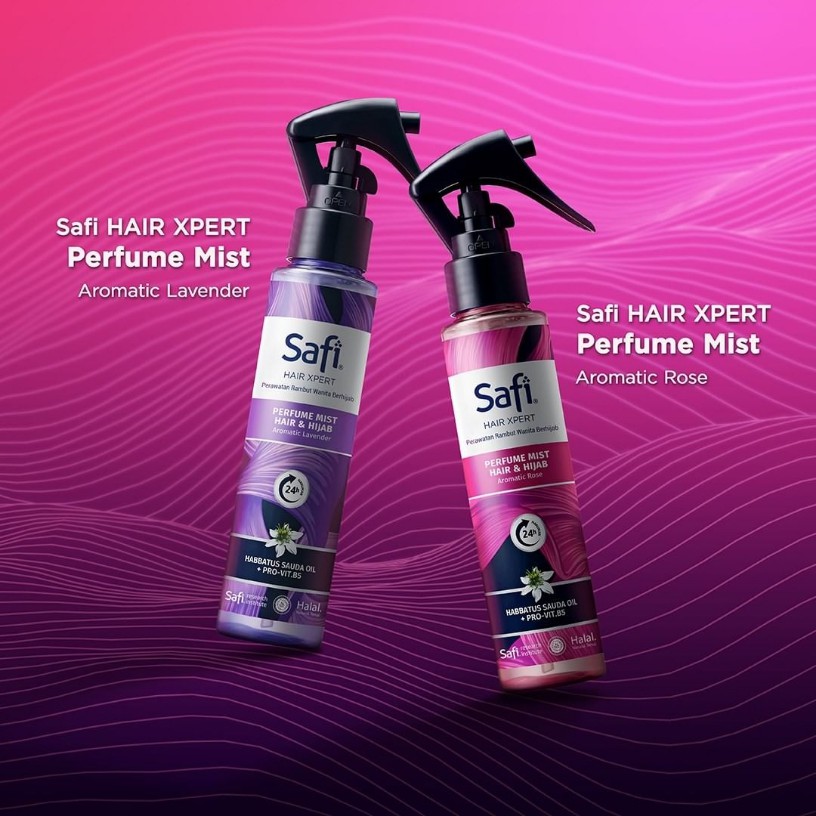 Safi Hair Xpert Hair Mist &amp; Hijab | Treatment Oil | Repair Serum Rambut Wanita Hijab BPOM