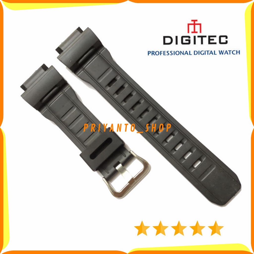 Tali Jam Tangan Digitec 2028 DG-2028 Strap Rubbe