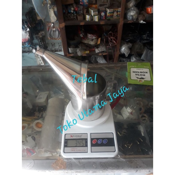 Corong Minyak 1 Liter Tebel / Corong Oli 1Liter / Corong Bensin 1 Liter / Takeran Minyak 1 Liter / T