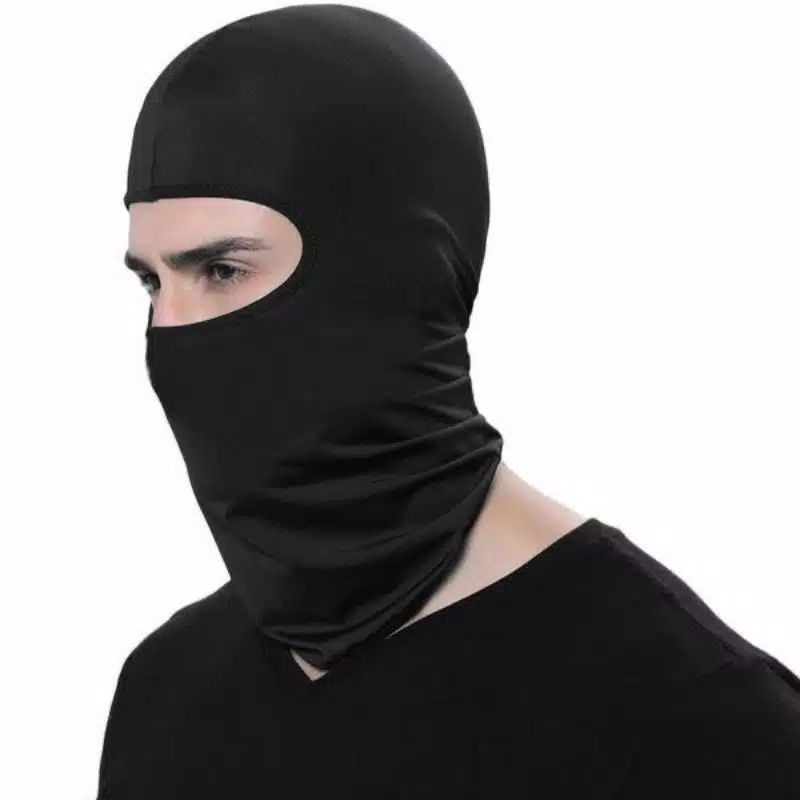 masker full ninja balaclava hitam