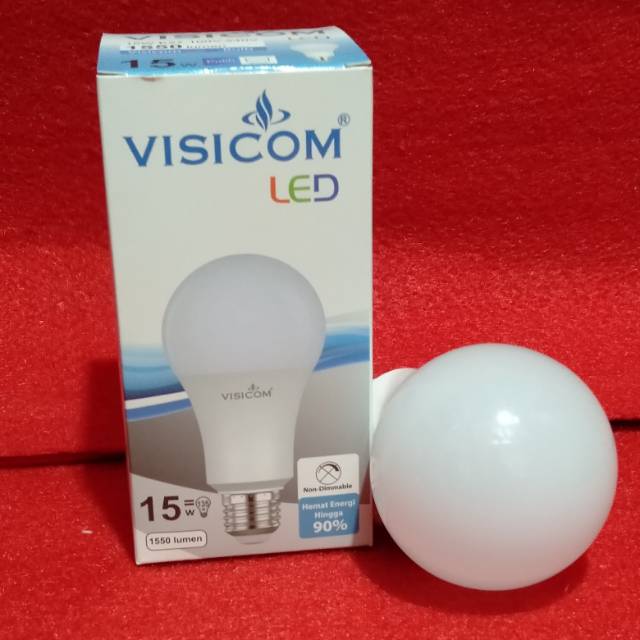 SUPER TERANG LED VISICOM 15 WATT (ORI) GARANSI 1 TAHUN SUPER TERANG