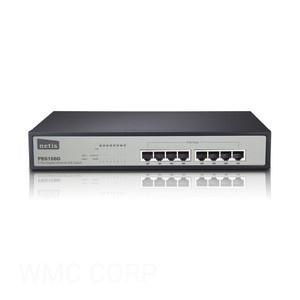 Netis PE6108G 8 Port Fast Ethernet PoE Switch/ 8 Port PoE