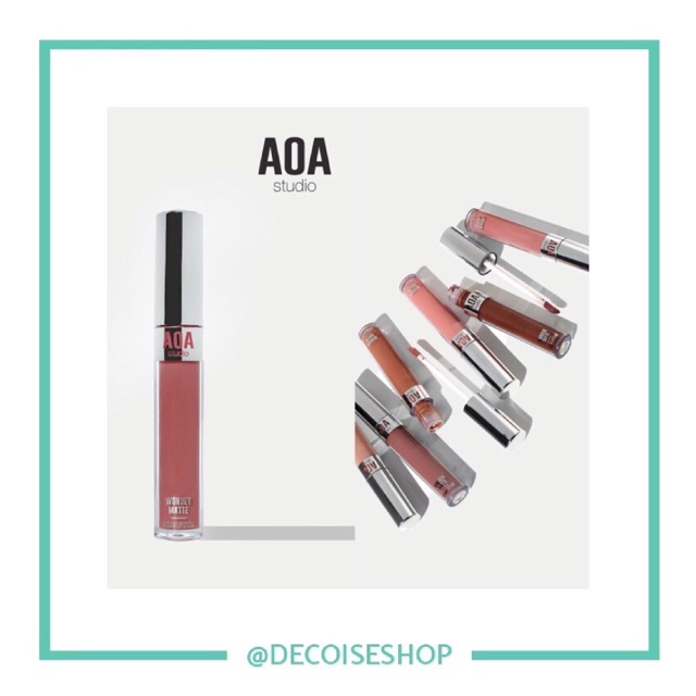 AOA Studio Wonder Matte Liquid Lipstick