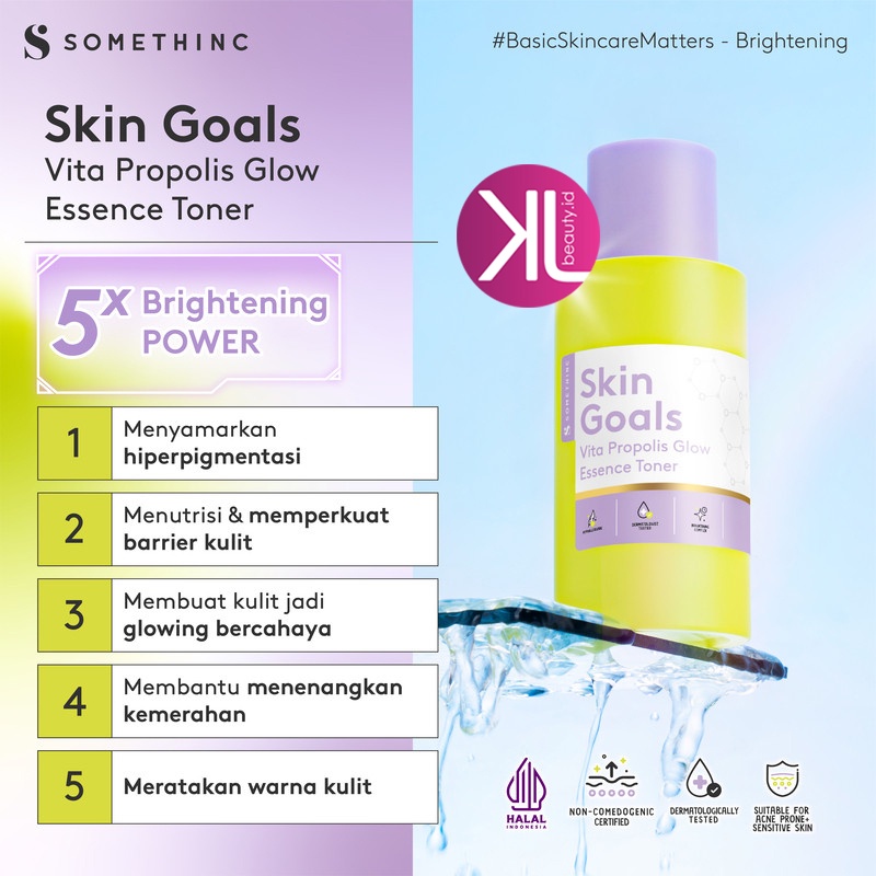 SOMETHINC SKIN GOALS Vita Propolis Glow Essence Toner