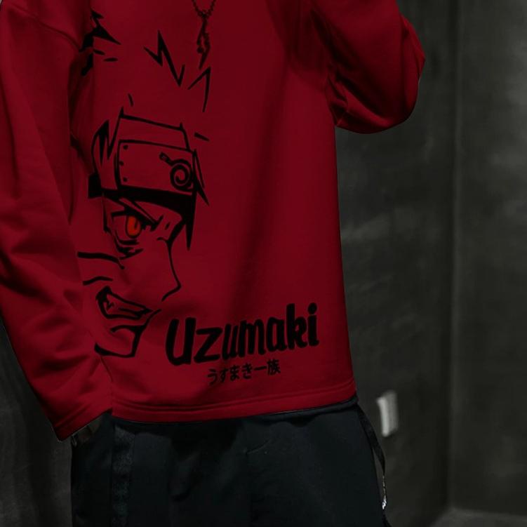 ✽ Baju pria NARUTO/kaos pria distro/kaos pria murah/kaos pria lengan panjang/kaos pria keren ♤