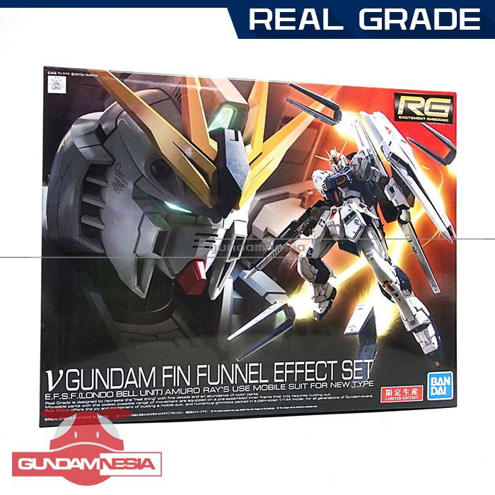 [RG] RX-93 Nu Gundam + Fin Funnel Effect Set