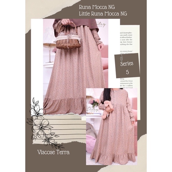 RUNA MOCCA JUMBO DITSY FEBRUARI