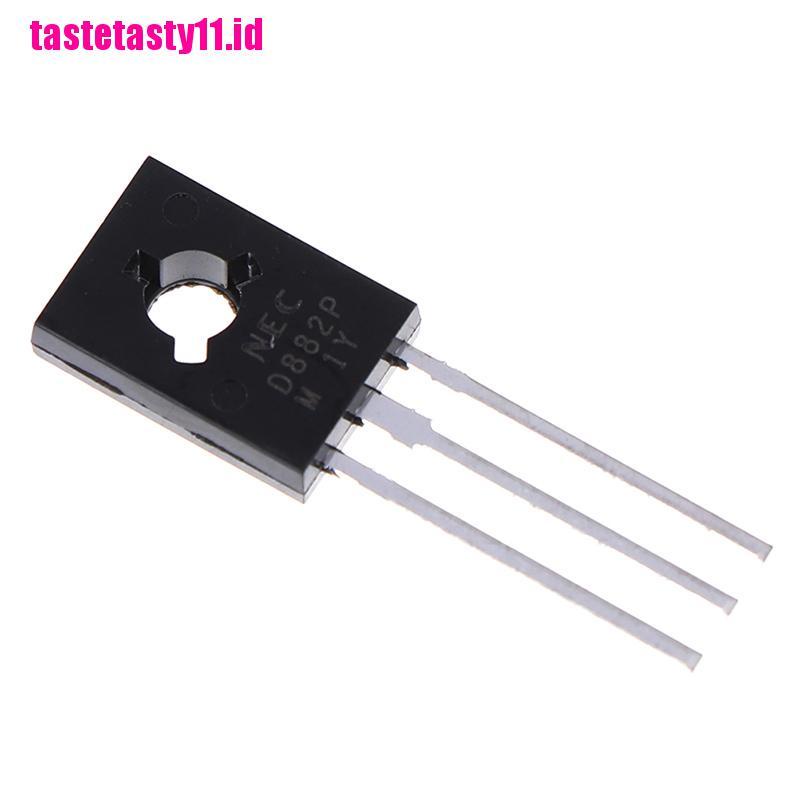 【TTID】50PCS/Lot Triode Transistor 2SD882 3A/40V TO-126 NPN Power New