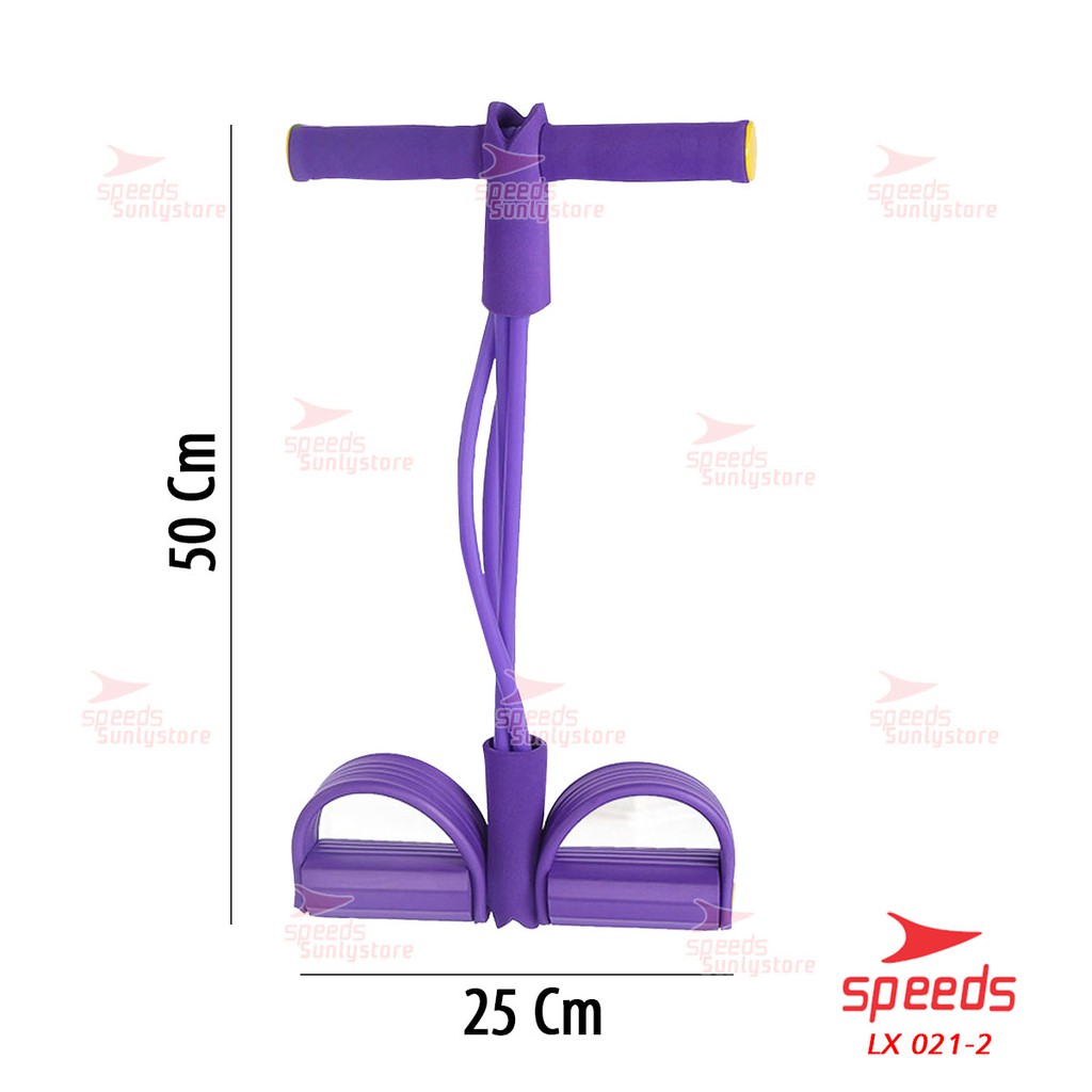 SPEEDS Tummy Trimmer alat fitness alat olahraga 024-8-KARET UNGU