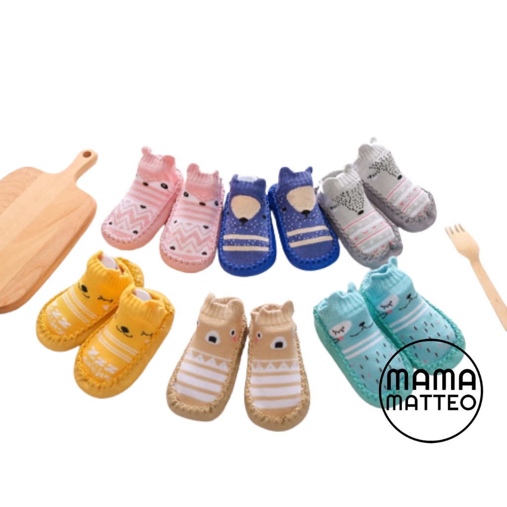 Prewalker Kaos Kaki Sepatu Bayi / Baby Socks Shoes Pre walker / Anti Slip 13cm