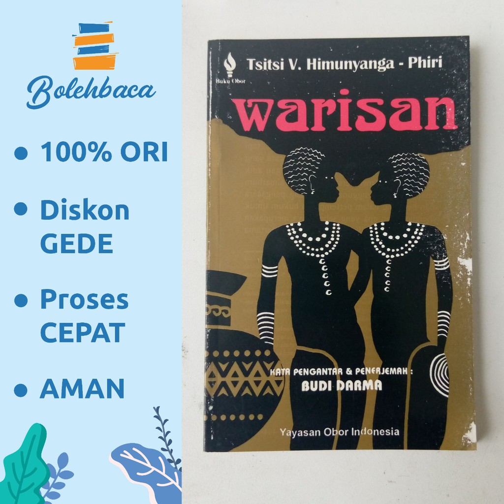 

Warisan Oleh Tsitsi V. Himunyanga - Buku Obor