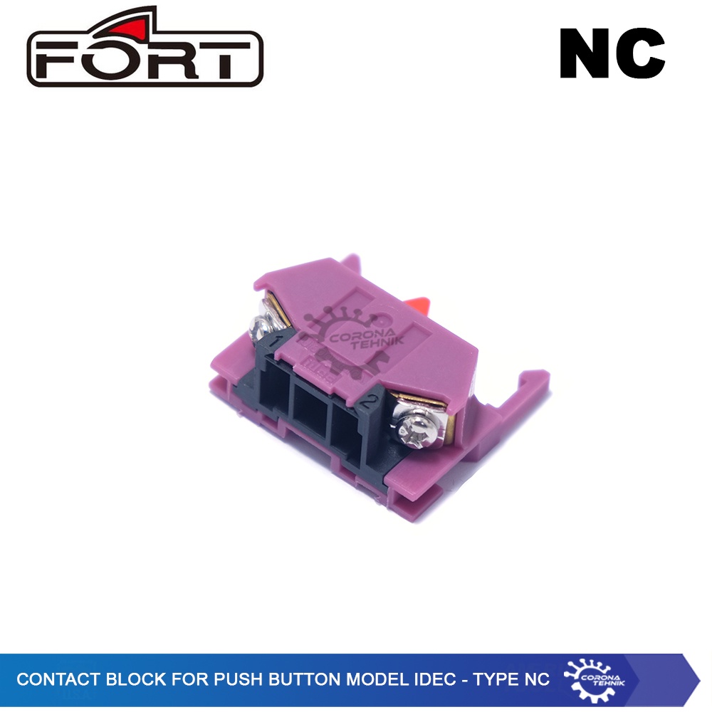 Type NC - Contact Block Saklar for Push Button Model Idec - Izumi