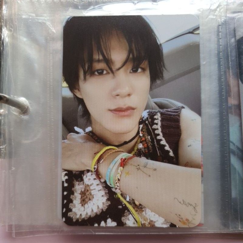 Photocard (PC) Official Jeno NCT Dream Hello Future, Future ver/ PC Jeno future/ Jeno tatoan